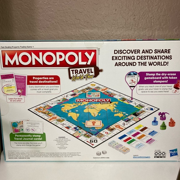 Monopoly travel the world tour - Picture 2 of 3